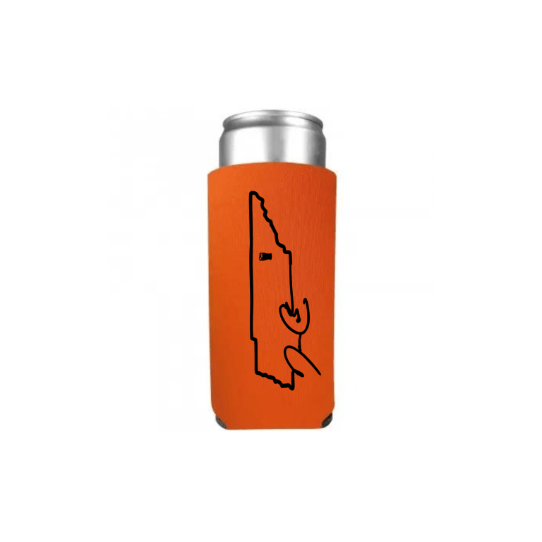 Slim Can Koozie (Orange)